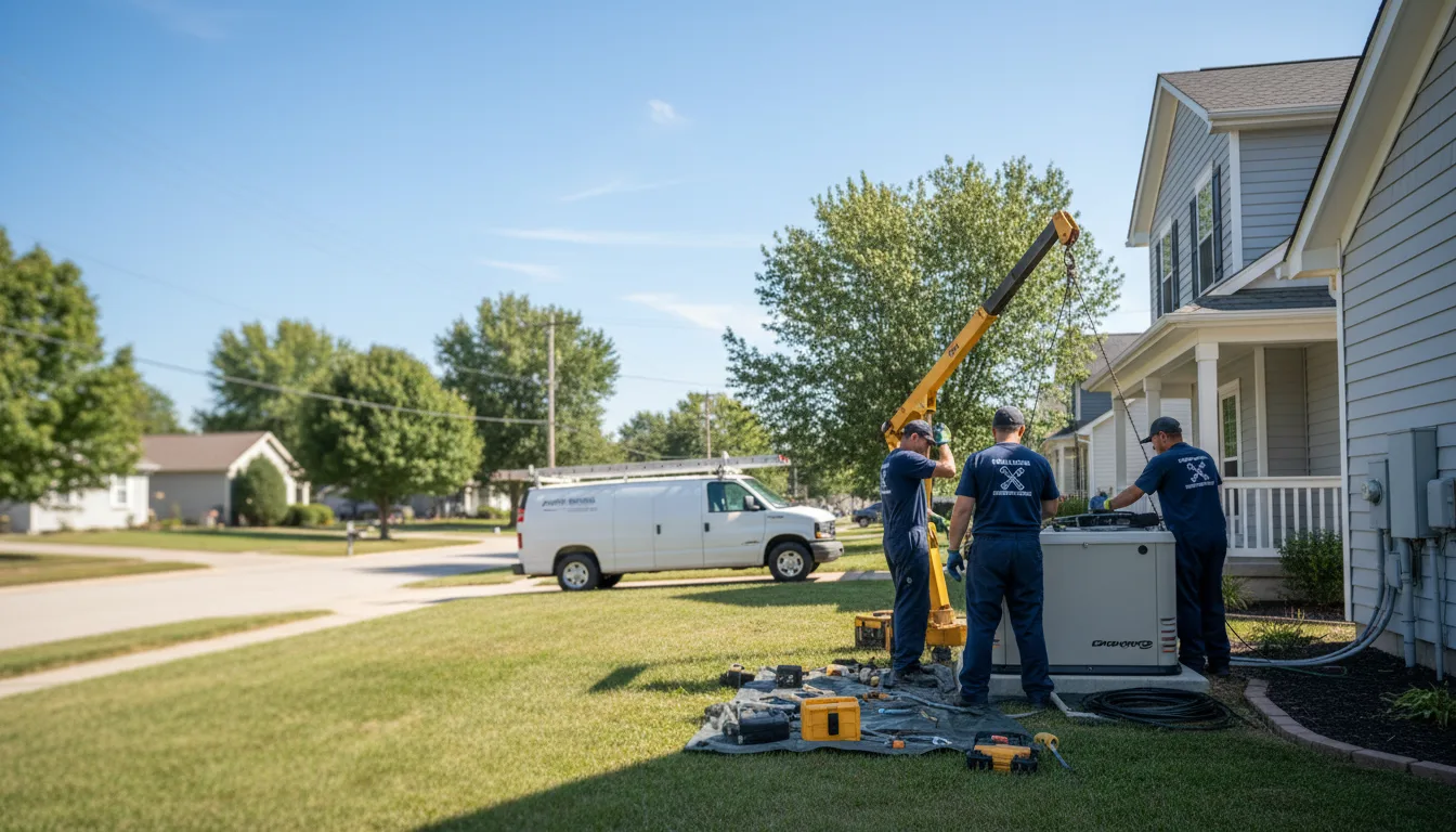 Generator Installation in Rushville, IN near me